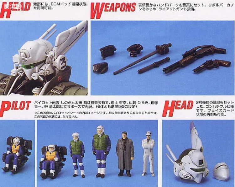 MG 机动警察 AV-98 英格拉姆3号机 反应装甲模式 - 图片